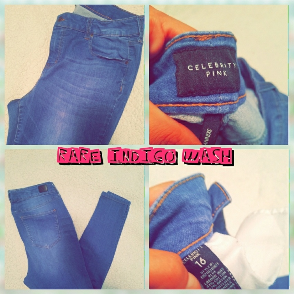 CELEBRITY PINK 16 Indigo Super Stretch Skinnyz